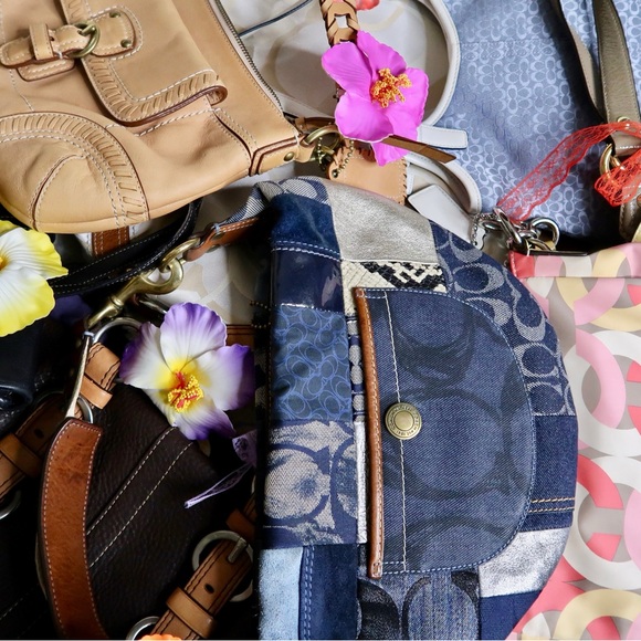 Coach Multicolor Shoulder Bags - Picture 1 of 1